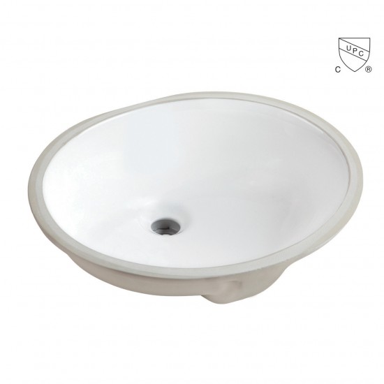 Oval Undermount Basin AN7402