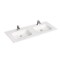 Vanity Basin double bowl AN8120FD