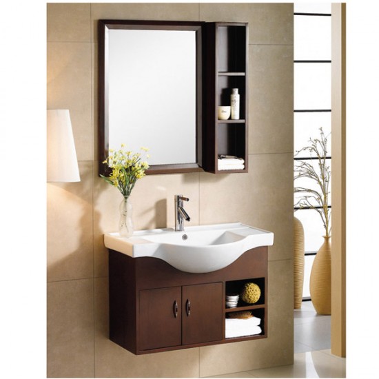 800mm (32" ) Wall Hung Bathroom Cabinet AN-M-107