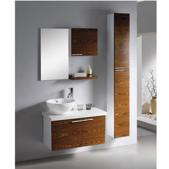 750mm (30" ) Wall Hung Bathroom Cabinet AN-M-117