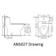 Siphonic One Piece Toilet  AN5027